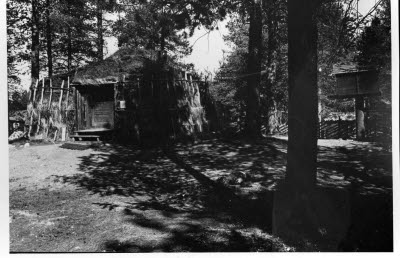 Torvkåta på Hembygdsgården, Gällivare.