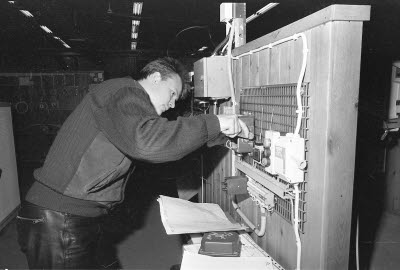 Utbildning för elektriker på AMU.