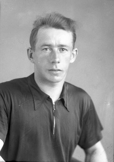 Porträtt av en herre. Ateljefoto.