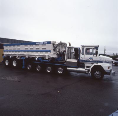 Mammuten, 120 tons trucken.