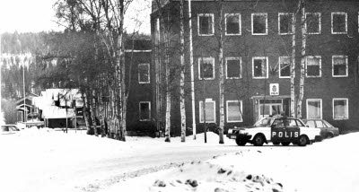 Gällivare Polisstation; gamla polishuset; Polisen. Prästgatan 1. 