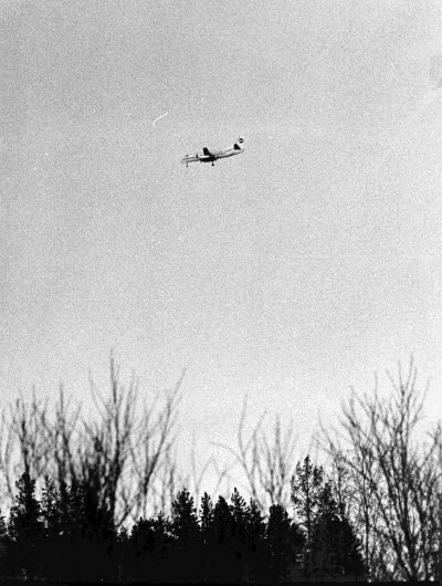 Flygplan, SAAB 340, Gällivare Flygplats.