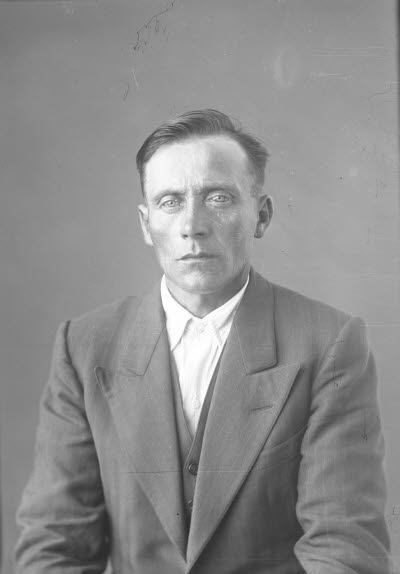 Porträtt av en herre. Ateljefoto.