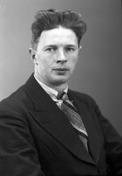 Porträtt av en herre. Ateljefoto.