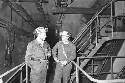 Karl-Erik Rånman och Greg Hall.