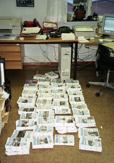 Veckoblads - produktion samtliga 40 nr.