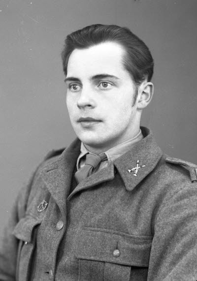 Porträtt av en herre. Ateljefoto.