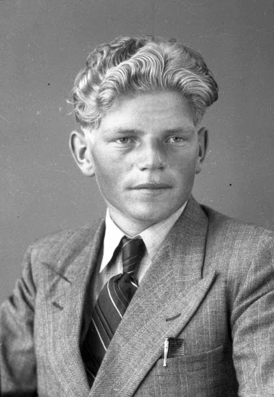 Porträtt av en herre. Ateljefoto.