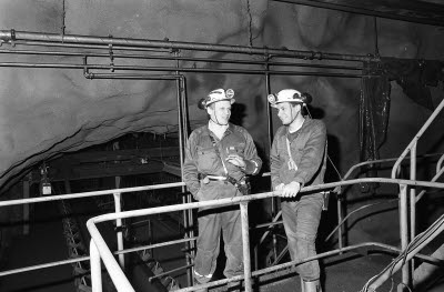 Karl-Erik Rånman och Greg Hall.