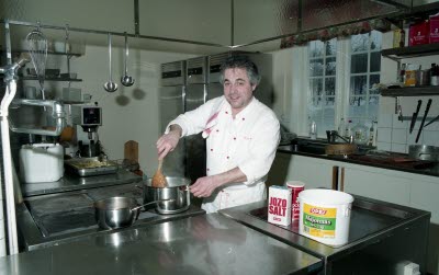 Bolagshotellet, interiör: köket.