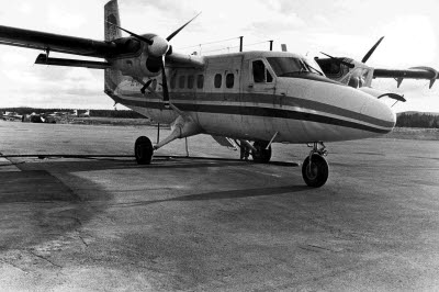 Flygplan, SAAB 340, Gällivare Flygplats.