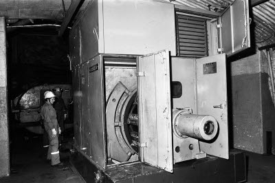 Schaktmotor haveri 1993-01-15. Catrine Smedman.