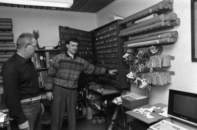 Nyckelservice; Alf Apelqvist och ? Dynesius 1994-09-22.
