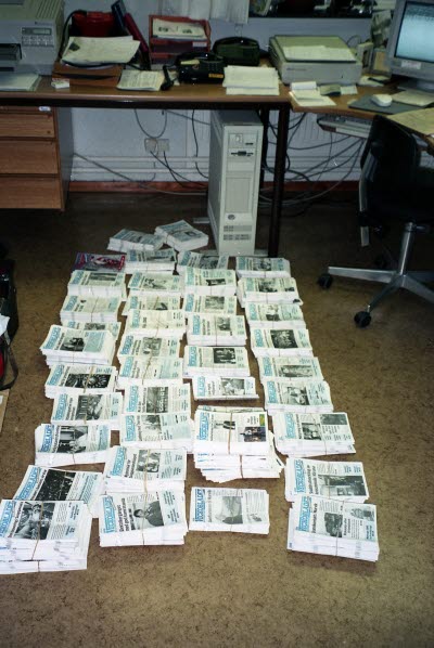 Veckoblads - produktion samtliga 40 nr.