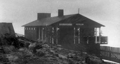 Fjällstugan; toppstugan på Dundret, Gällivare.