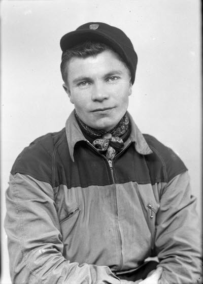 Porträtt av en herre. Ateljefoto.