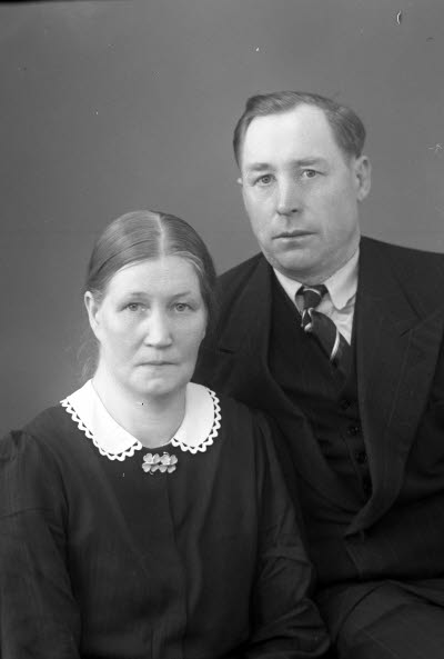 Porträtt av ett par.