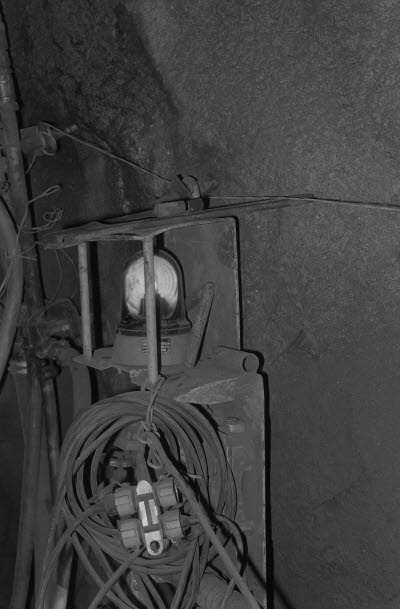 Stigorts; Varningslampa.