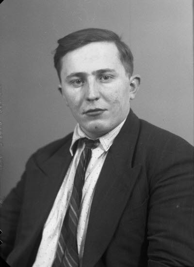 Porträtt av en herre. Ateljefoto.