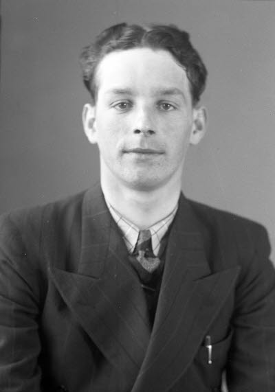 Porträtt av en herre. Ateljefoto.