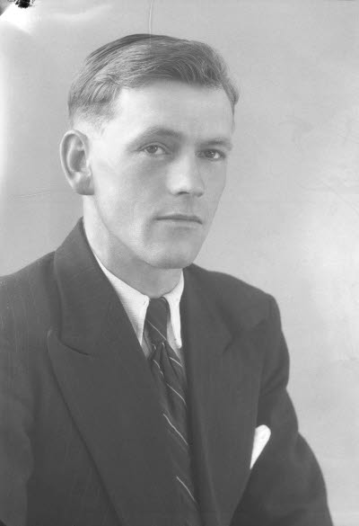 Porträtt av en herre. Ateljefoto.