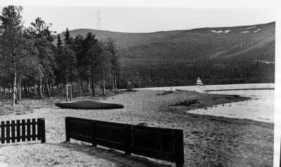 Sandvikens badplats, Gällivare.