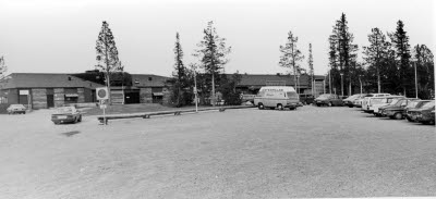 Parkering på Björnfällan, Dundret, Gällivare.