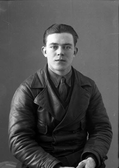 Porträtt av en herre. Ateljefoto.