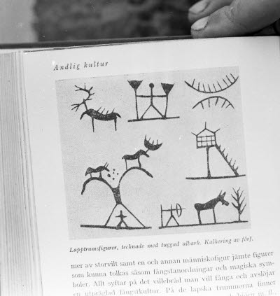 Lapptrumsfigurer, tecknade.