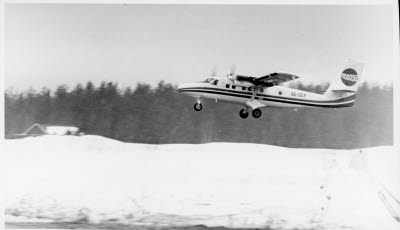 Flygplan, Gällivare flygplats.