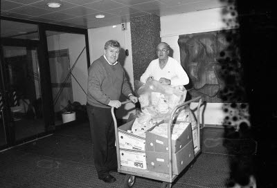 Folkets hus Malmberget Nordan. Barnfesten 1993-01-16