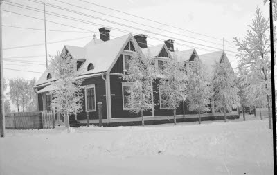 Kyrkallén nr 9: Grosshandlare John Hedmans fastighet.
