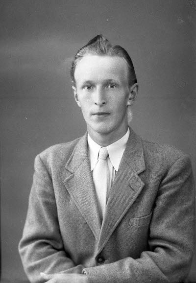 Porträtt av en herre.