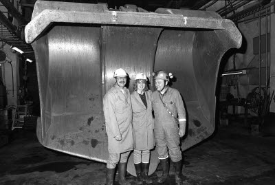 Hasse Larsson, Gina Persson, Weine Backman.