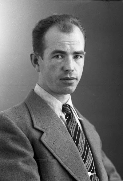 Porträtt av en herre. Ateljefoto.