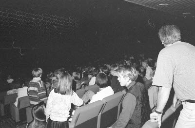 Folkets hus Malmberget Nordan. Barnfesten 1993-01-16.