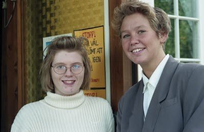 Gruvmuseet. Anette Nilsson Springare och Nina Eriksson.