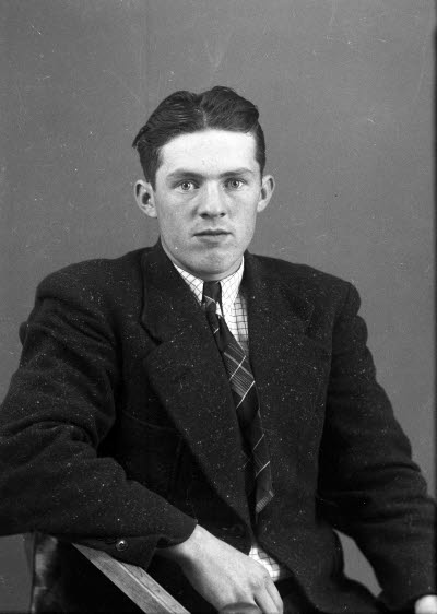 Porträtt av en herre. Ateljefoto.