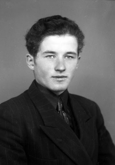 Porträtt av en herre. Ateljefoto.