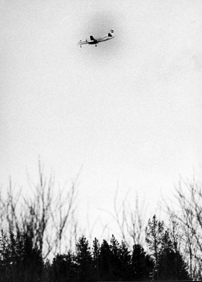 Flygplan, SAAB 340, Gällivare Flygplats.