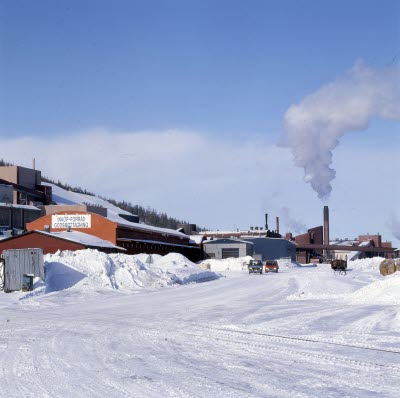 LKAB industriområde.