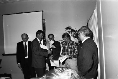 Årets bästa miljöförslag, premieutdelning.