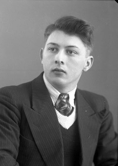 Porträtt av en herre. Ateljefoto.