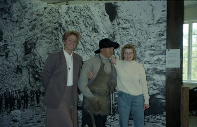 Gruvmuseet. Anette Nilsson Springare och Nina Eriksson.