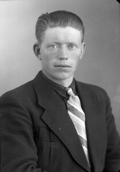 Porträtt av en herre. Ateljefoto.