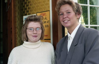 Gruvmuseet. Anette Nilsson Springare och Nina Eriksson.