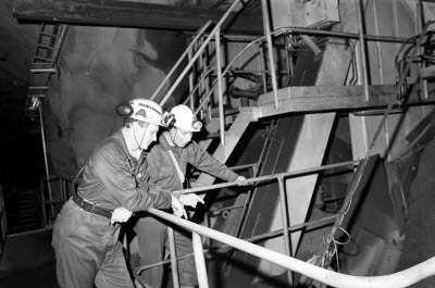 Karl-Erik Rånman och Greg Hall.