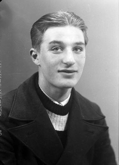 Porträtt av en herre. Ateljefoto.