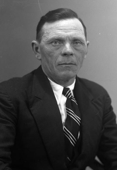 Porträtt av en herre. Ateljefoto.