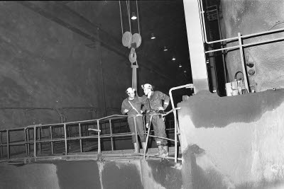 Karl-Erik Rånman och Greg Hall.